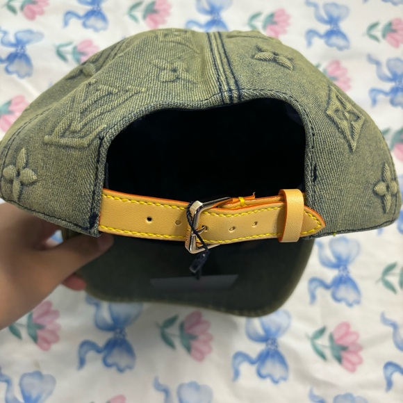 Louis Vuitton Denim Monogram Cap - Picture 3 of 5